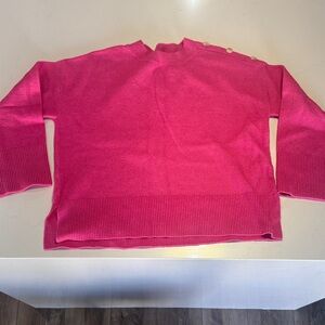 LOFT Fuchsia Knit Sweater